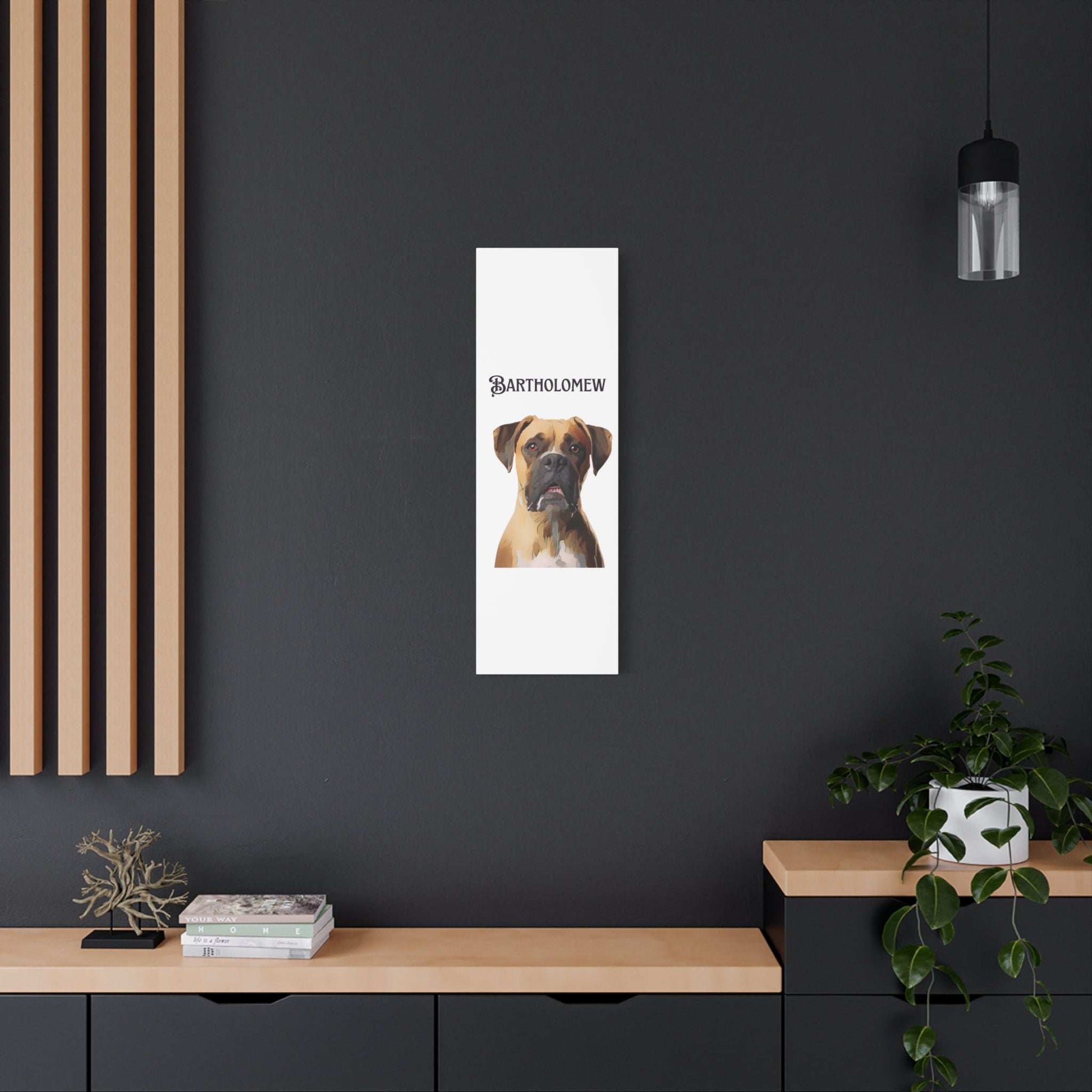 PAW-sonalized White Canvas Print | Upload Photo~Choose size - Purrfect Pet Haven