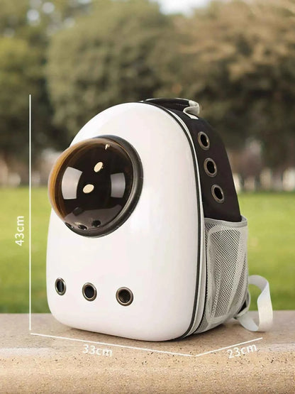 Space Capsule Transparent Pet Carrier Backpack