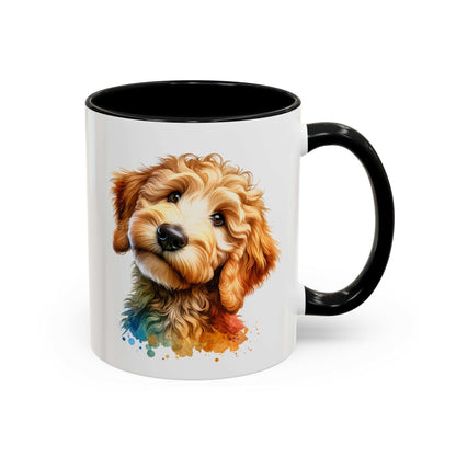 Cute Dog-Themed Accent Coffee Mug - Perfect for Animal Lovers | Purrfect Pet Haven