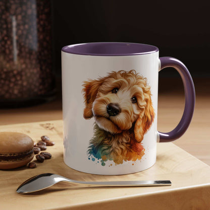 Cute Dog-Themed Accent Coffee Mug - Perfect for Animal Lovers | Purrfect Pet Haven