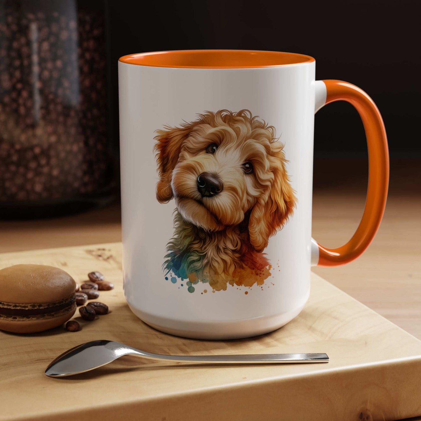 Cute Dog-Themed Accent Coffee Mug - Perfect for Animal Lovers | Purrfect Pet Haven