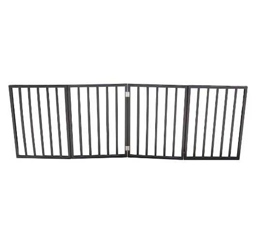 Pet Gate Dog Gate For Doorways - Foldable Safety Barrier - Purrfect Pet Haven
