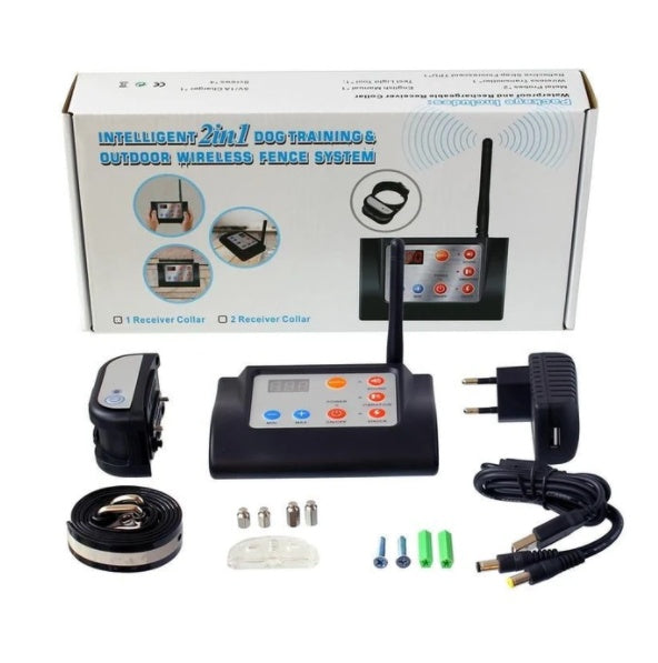 Invisible Guardian Fence - 2-in-1 Wireless Dog Trainer - Purrfect Pet Haven
