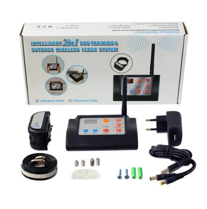 Invisible Guardian Fence - 2-in-1 Wireless Dog Trainer - Purrfect Pet Haven