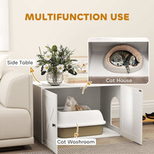 Cat Litter Box Enclosure with Barn Door - Hidden Cabinet - Purrfect Pet Haven
