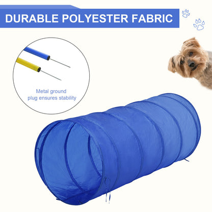 Dog Agility Equipment Set - Outdoor Obstacle Course Kit - Purrfect Pet Haven