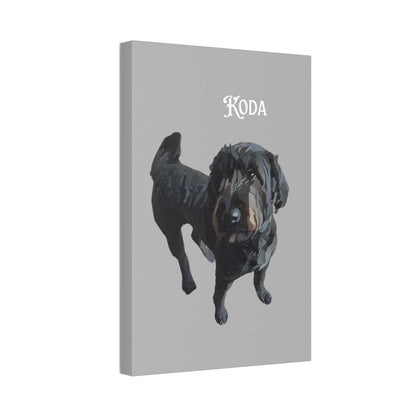 PAW-sonalized Light Grey Canvas Print | Upload Photo~Choose size - Purrfect Pet Haven