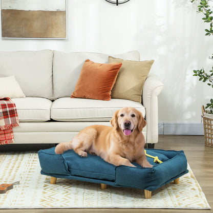 Dog Couch - Raised Elevated Bed for Large Dogs - Purrfect Pet Haven