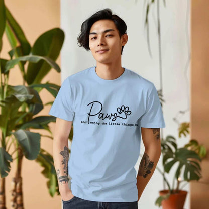 Enjoy Paws T-Shirt - Pet Lover Apparel for Dog & Cat Parents - Purrfect Pet Haven