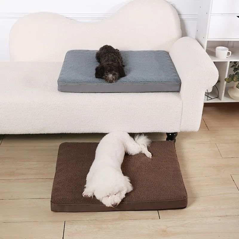 Memory Foam Pet Bed Mat with Removable Cover for Cleaning - Small to X-Large - Purrfect Pet Haven