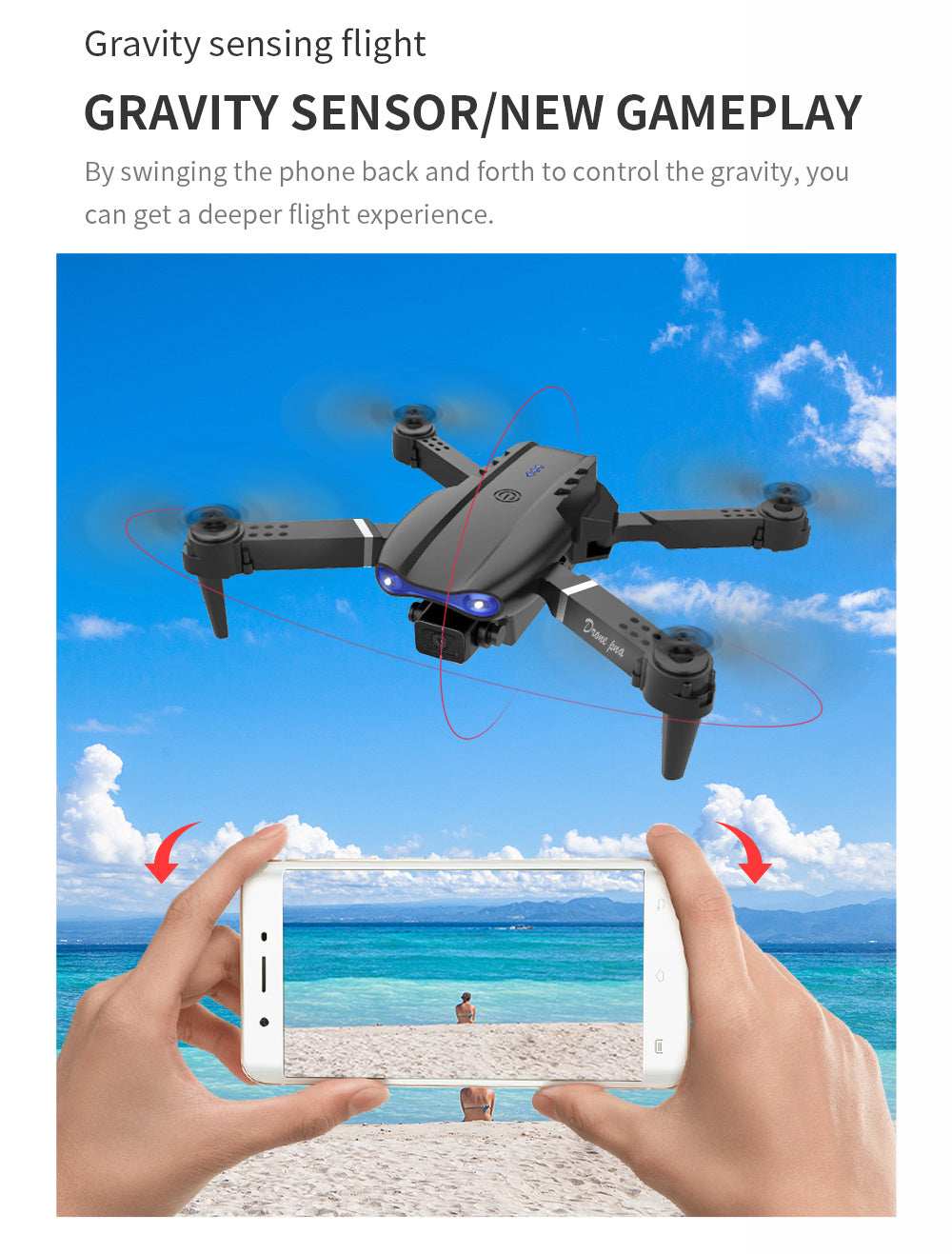 E99 Smart Pet Photography Drone - Foldable RC Camera with Real-Time Video - Purrfect Pet Haven