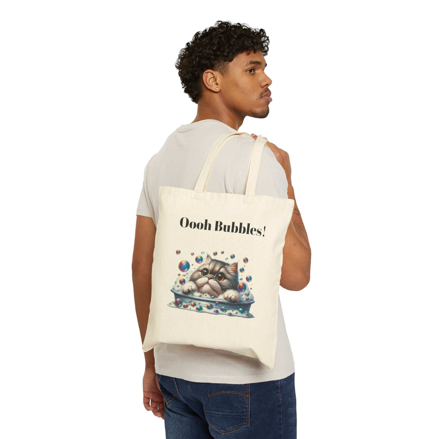 Cotton Canvas Tote Bag | Purrfect Pet Haven