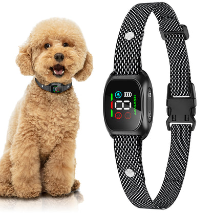 Dog Anti-Bark Collar - LED Display with 4 Modes