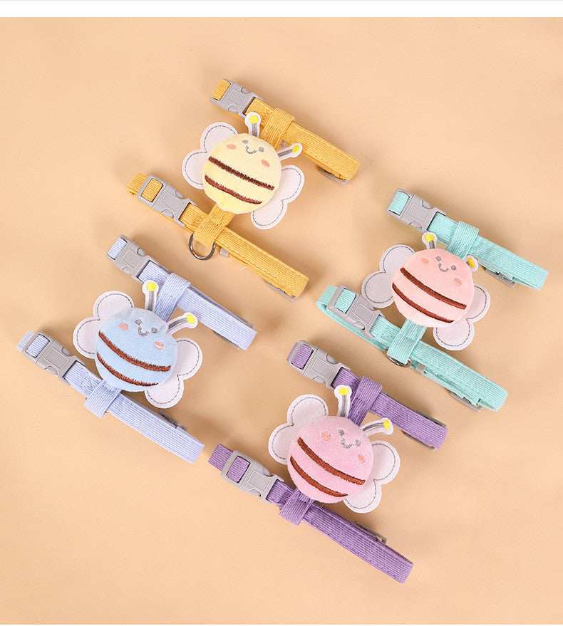 Fun "Cute Bee" Small Pet Harness & Matching Lead - Purrfect Pet Haven