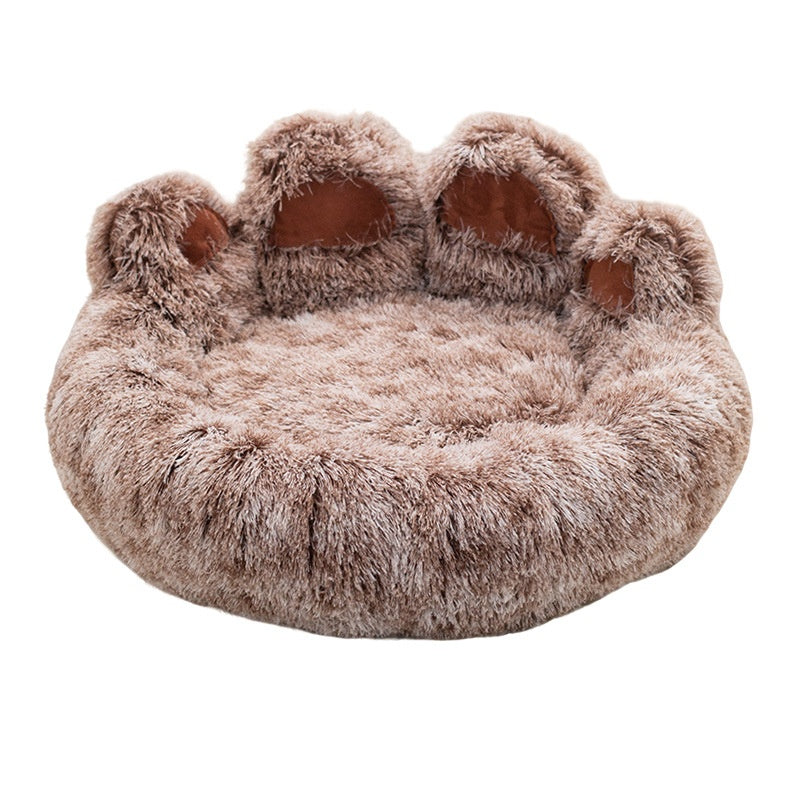 Pet Bed - Round Plush Thickened for Dogs & Cats - Purrfect Pet Haven