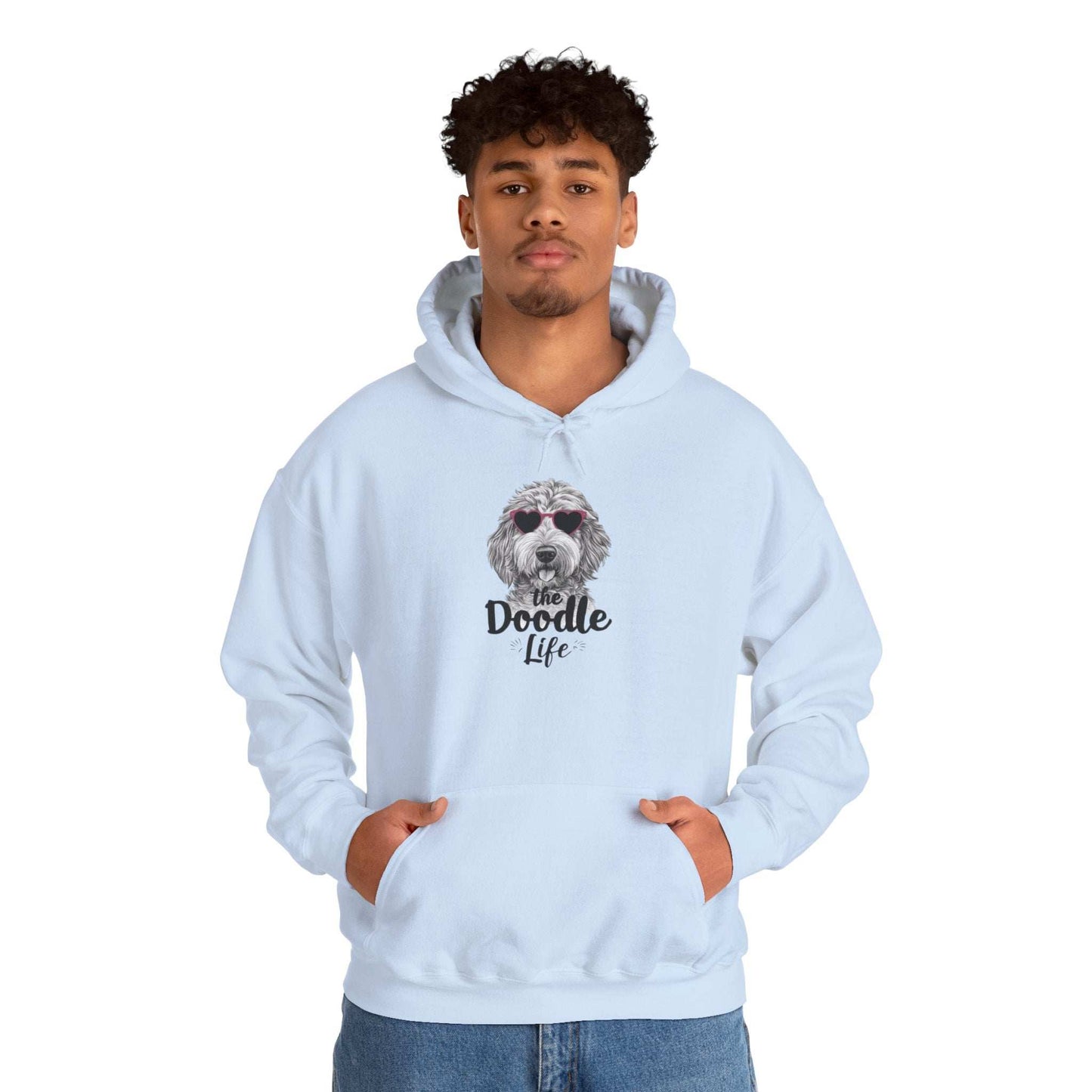 Doodle Dog Unisex Sweatshirt - Cozy Pet Lover Hoodie - Purrfect Pet Haven