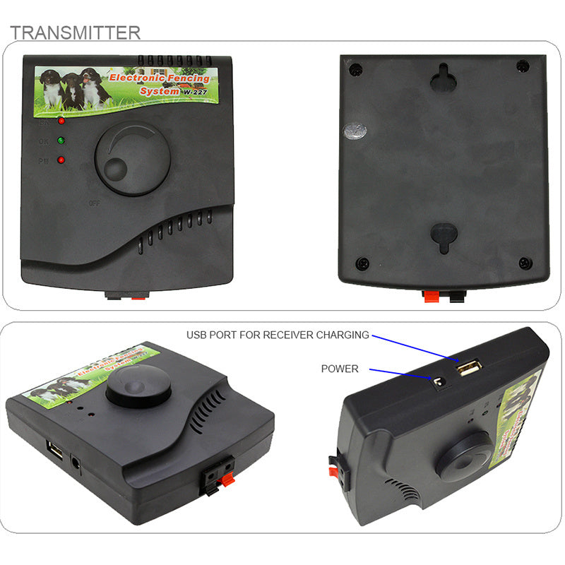 Boundary Boss Fence - Rechargeable GPS Dog Trainer System - Purrfect Pet Haven