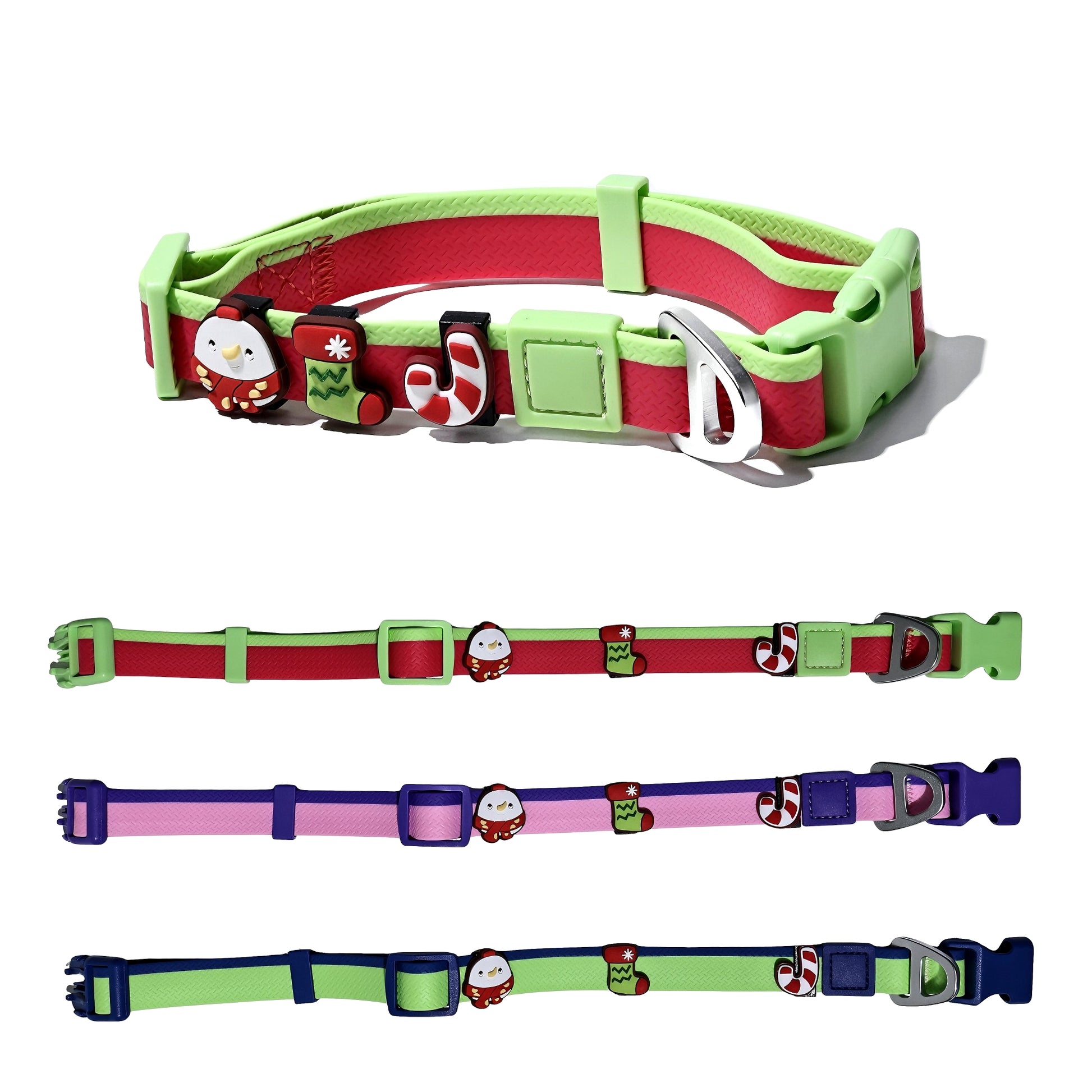 DIY Pet Leash Set - Dual-Color Embossed with 12 Accessories - Purrfect Pet Haven