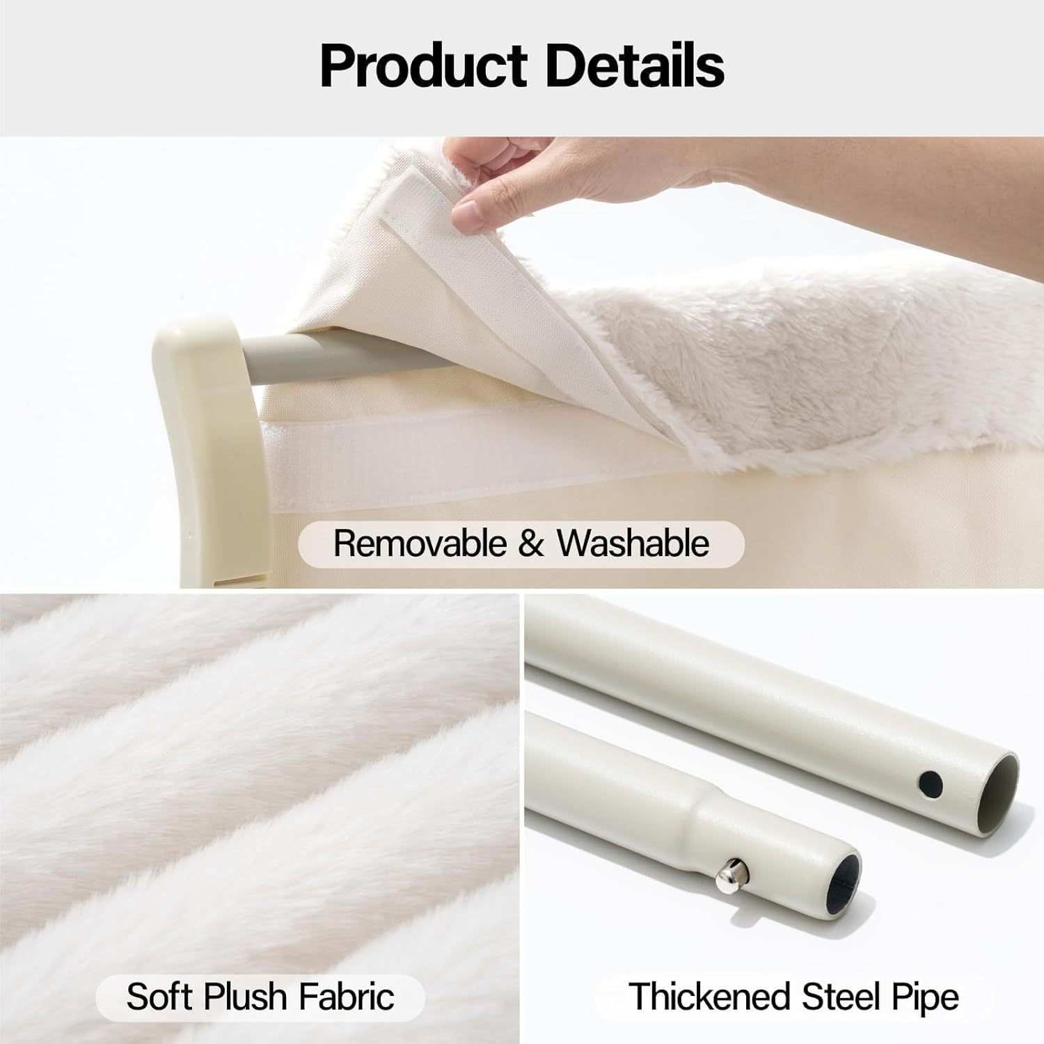 Adjustable Cat Window Perch With One-Step Sliding Clamp - Purrfect Pet Haven