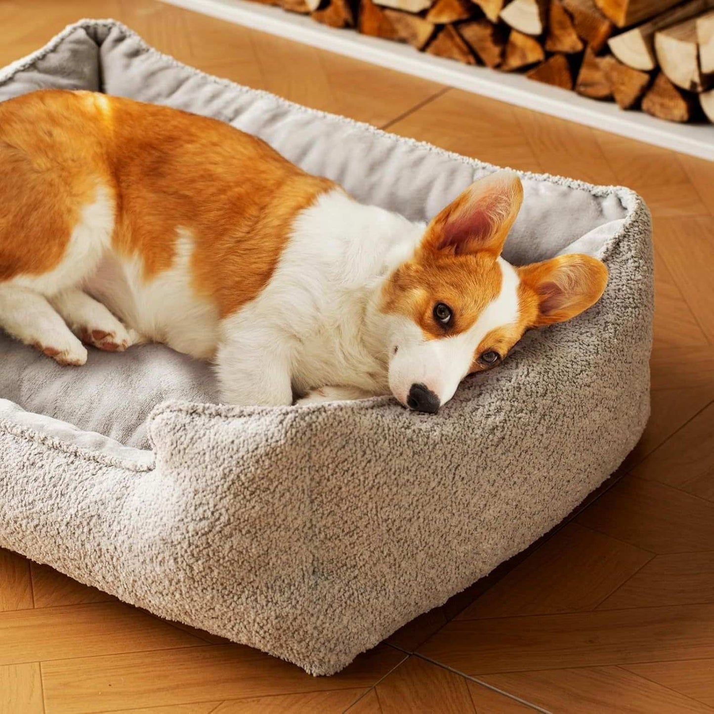 Rectangle Pet Bed - Medium Warming Calming - Purrfect Pet Haven