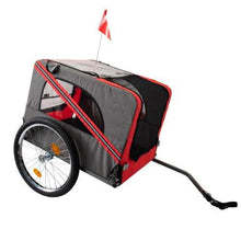 Outdoor Heavy Duty Foldable Utility Pet Stroller Dog Carriers Bicycle Trailer - Purrfect Pet Haven