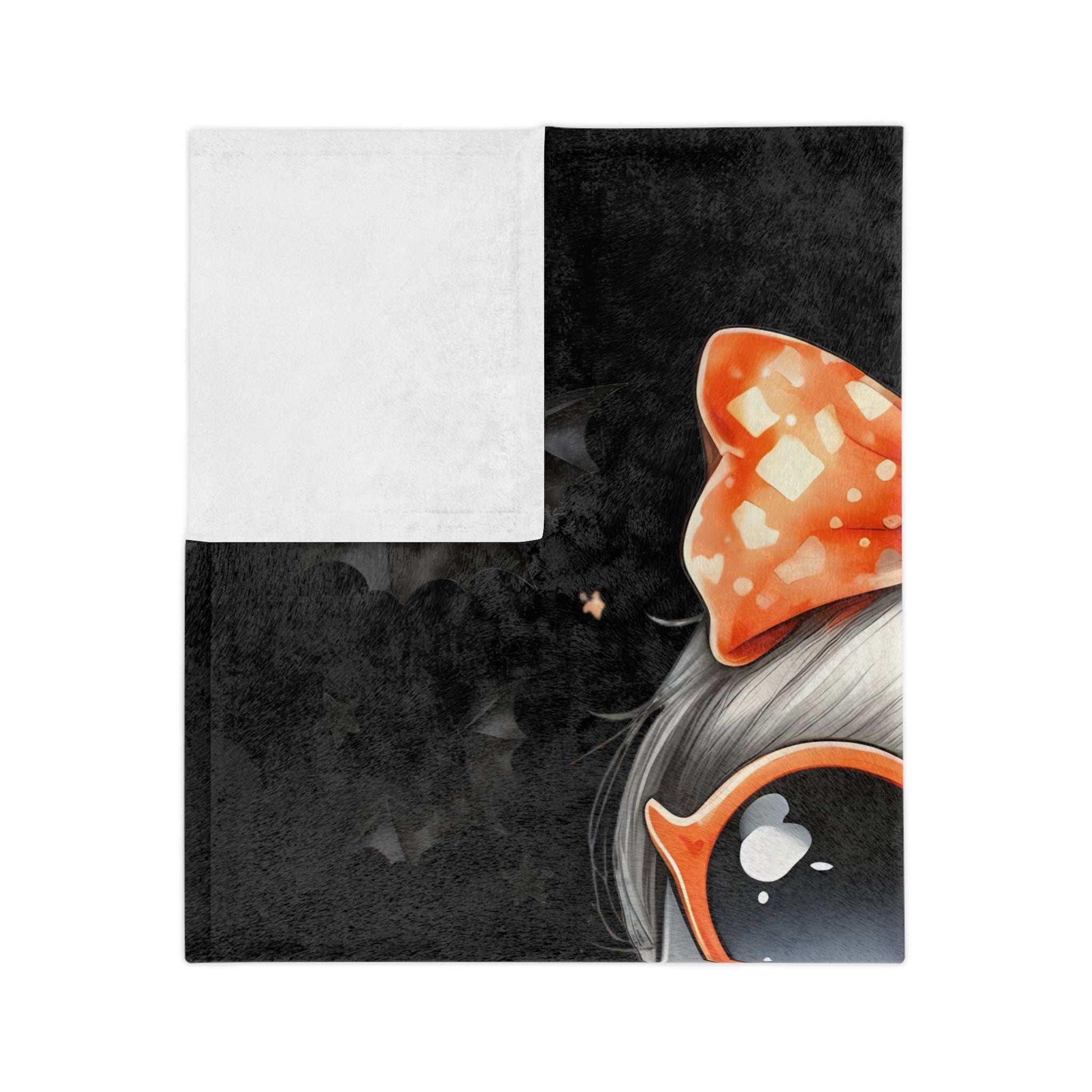 Halloween Ghost Blanket - Cute Spooky Fall Throw Microfiber - Purrfect Pet Haven