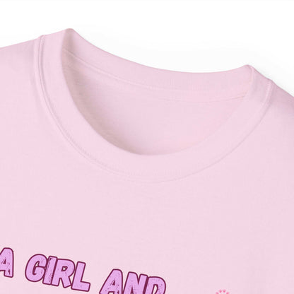 Girl and Her Dog Unisex Tee | Cute Pet Lover Shirt | Personalized Gift - Purrfect Pet Haven
