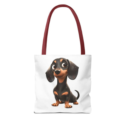 Cute Dachshund Tote Bag | Adorable Dog Lover Accessory | Purrfect Pet Haven
