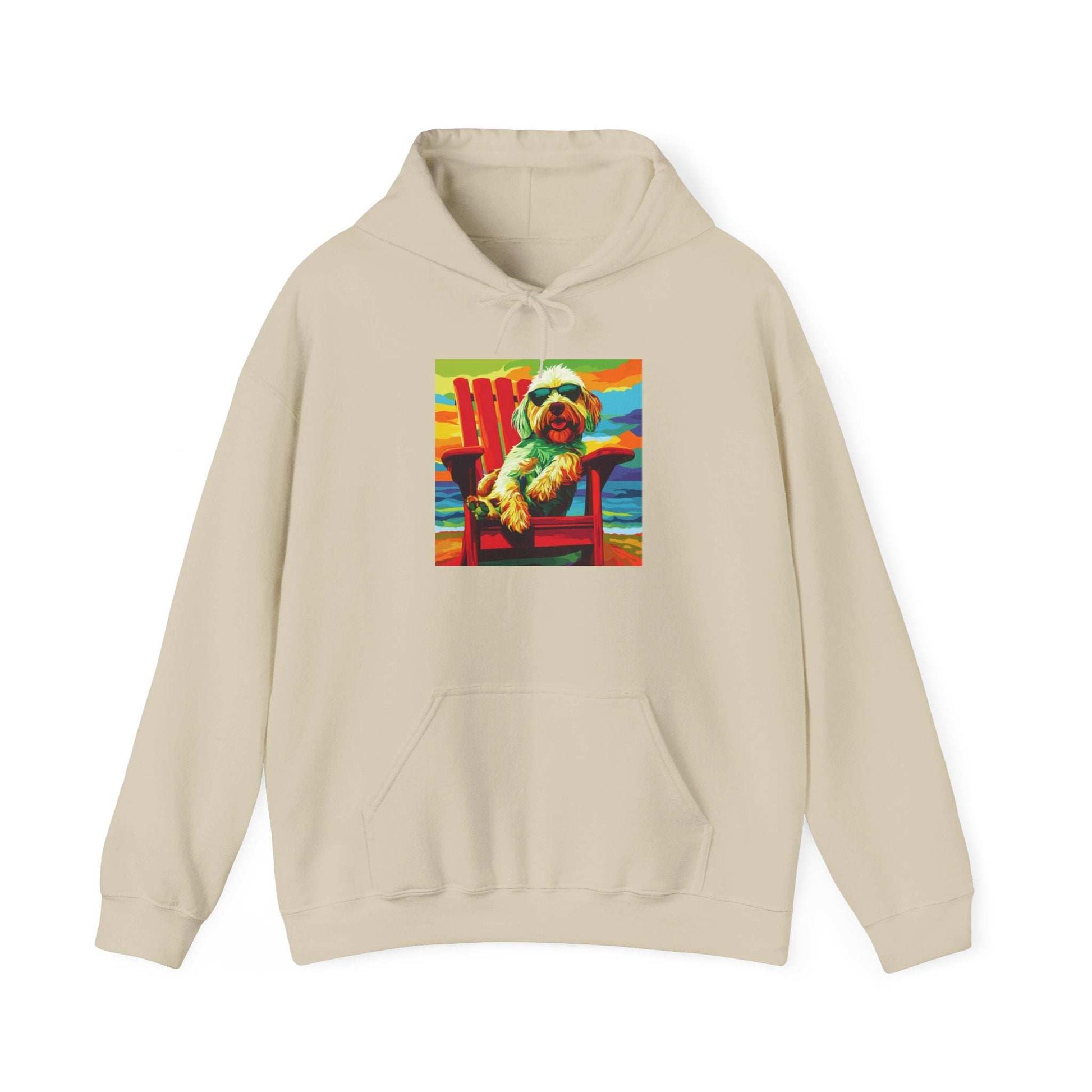 Colorful Goldendoodle Hoodie - Dog Lover Sweatshirt - Purrfect Pet Haven