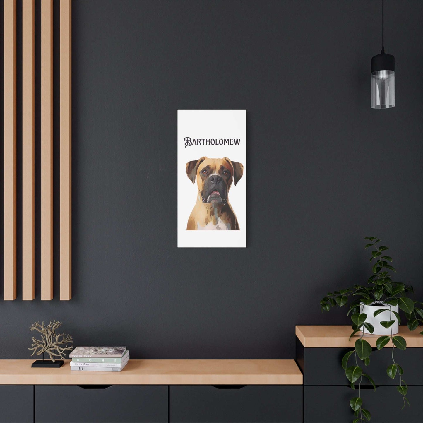 PAW-sonalized White Canvas Print | Upload Photo~Choose size - Purrfect Pet Haven
