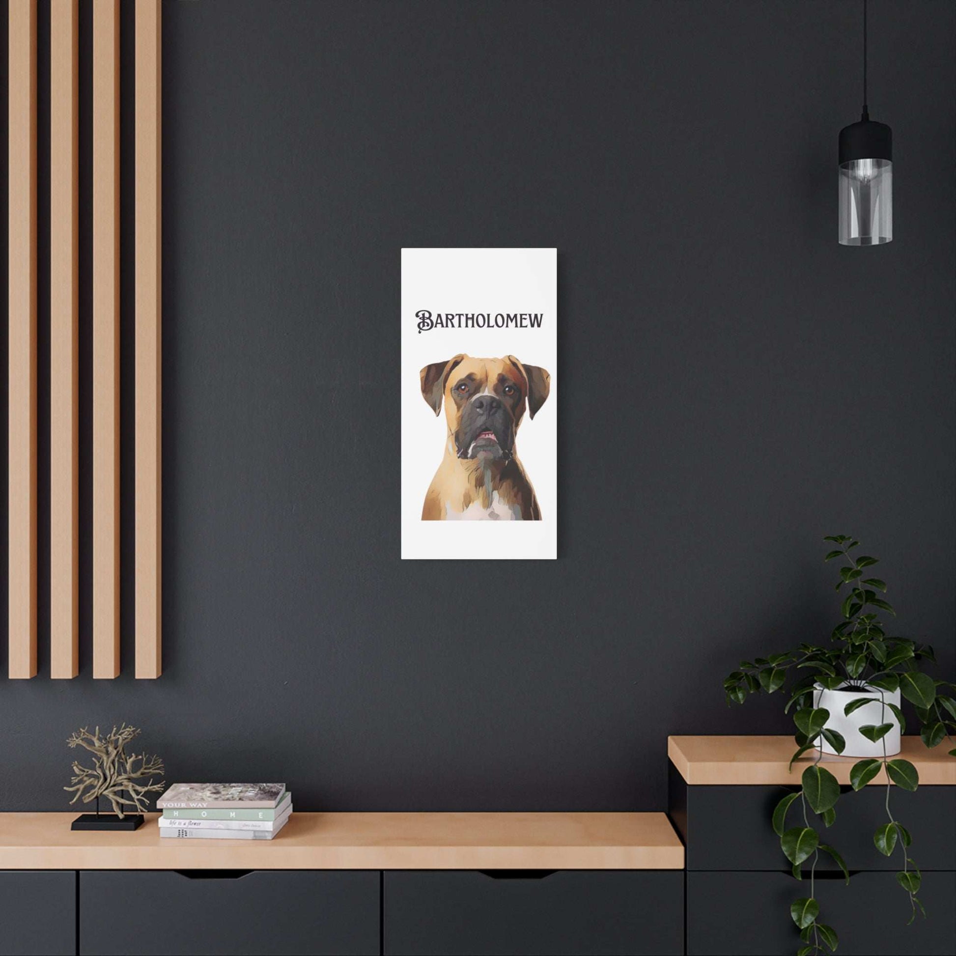 PAW-sonalized White Canvas Print | Upload Photo~Choose size - Purrfect Pet Haven