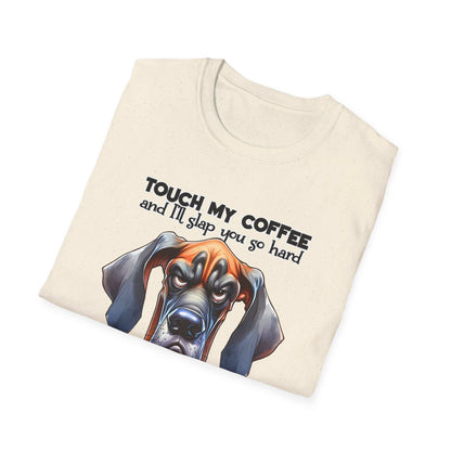 Funny Dog Coffee Lover T-Shirt - Hilarious Pet Parent Humor Tee - Purrfect Pet Haven