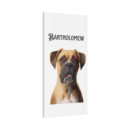 PAW-sonalized White Canvas Print | Upload Photo~Choose size - Purrfect Pet Haven