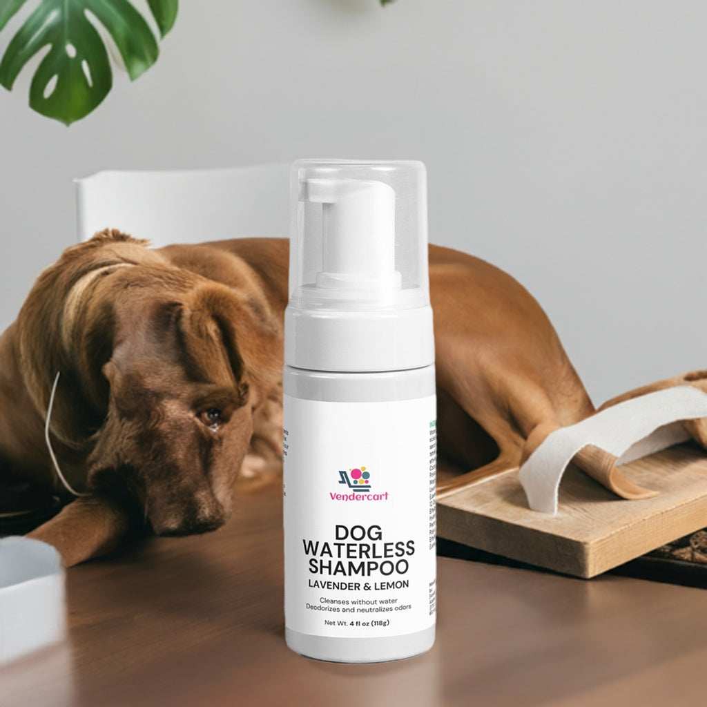 Easy Clean Coat Formula Dog Waterless No Rinse Shampoo For Pets - Purrfect Pet Haven
