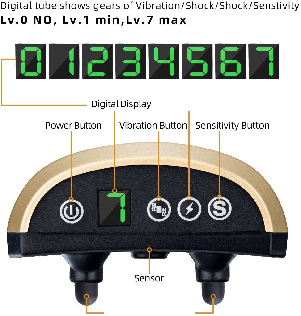 Electronic Dog Training Device With Electric Shock Collar And Screen - Purrfect Pet Haven