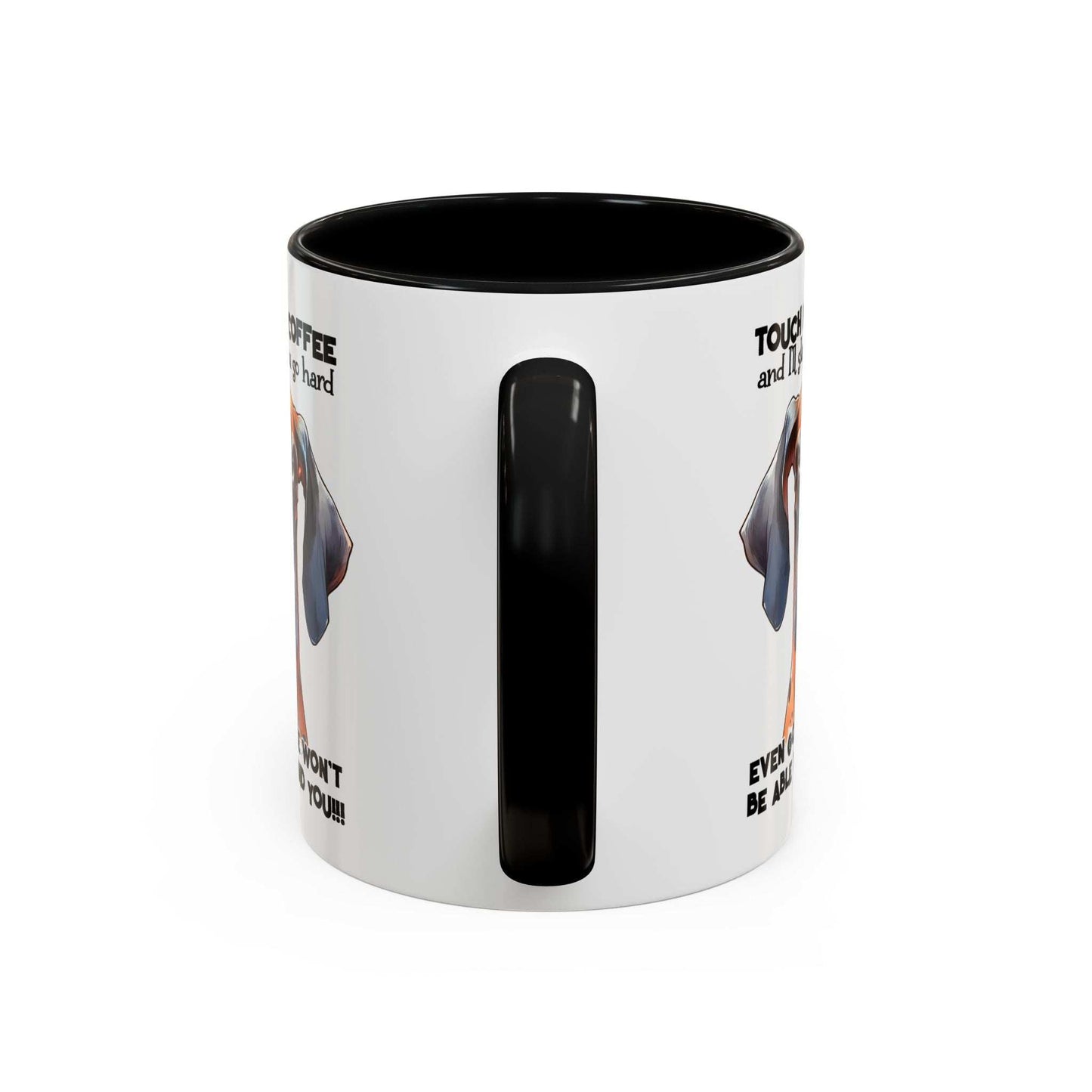 Funny Dog Coffee Mug for Pet Lovers – Tough Coffee Quote – Gift for Dog Owners - Purrfect Pet Haven