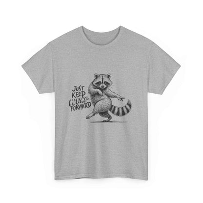 Raccoon 'Just Keep Shuffleing Forward' Tee