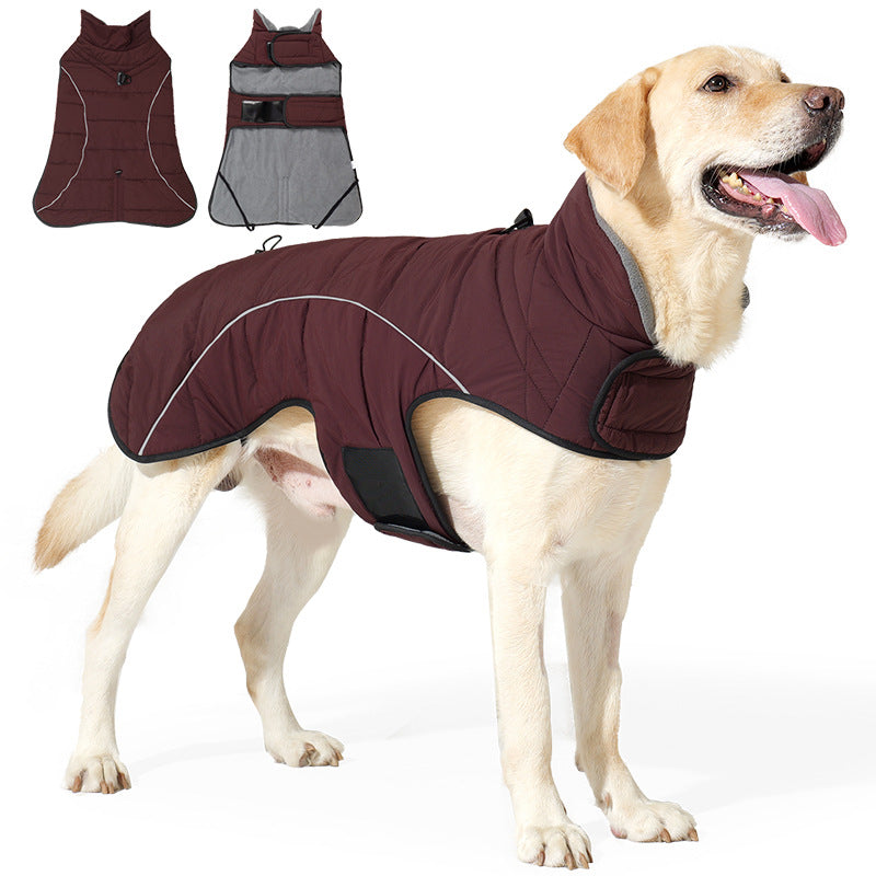 Winter Dog Jacket - Thickened Double-Layer Insulated Vest - Purrfect Pet Haven