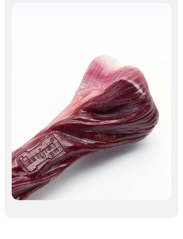 Bite-Resistant Dog Chew Toy - Medium Large Dogs Beef Flavor Dental Health - Purrfect Pet Haven