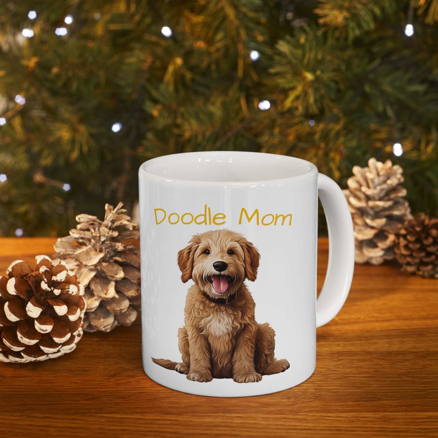 Doodle Dog Mom Ceramic Mug - Perfect Gift for Pet Lovers - Purrfect Pet Haven