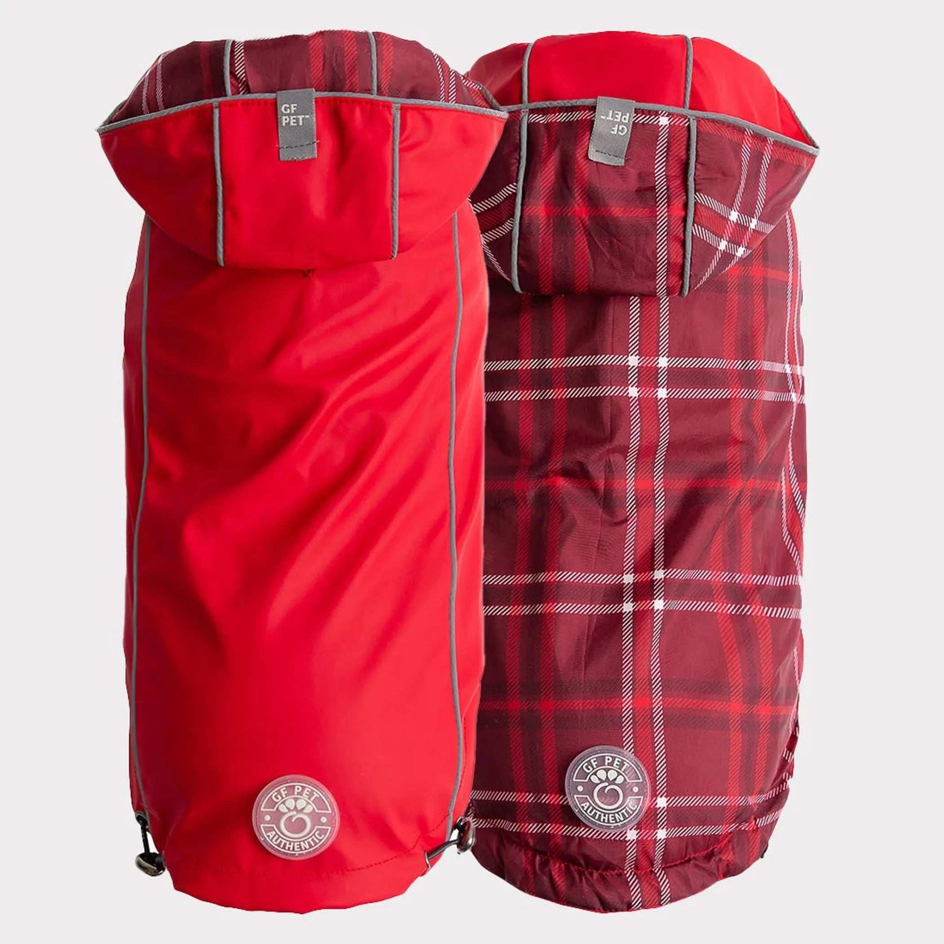 GF Pet Reversible ElastoFit Dog or Puppy Raincoat - Purrfect Pet Haven