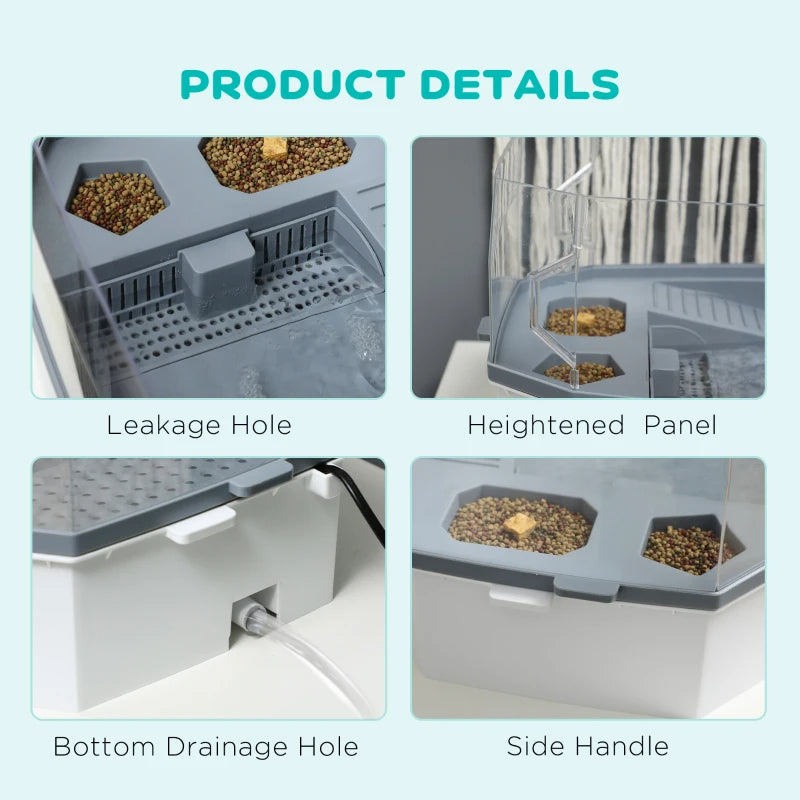 Turtle Tank - Complete Aquarium Kit with Filter & Pump - Purrfect Pet Haven