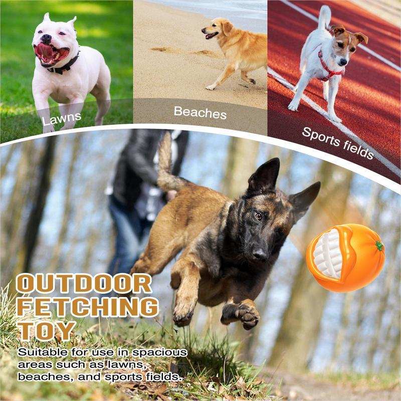 Tough Aggressive Chewers Squeaky Ball for Medium Large Extra Dog Chew Toy - Purrfect Pet Haven