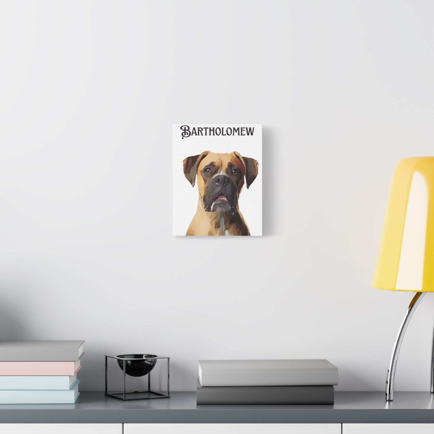 PAW-sonalized White Canvas Print | Upload Photo~Choose size - Purrfect Pet Haven