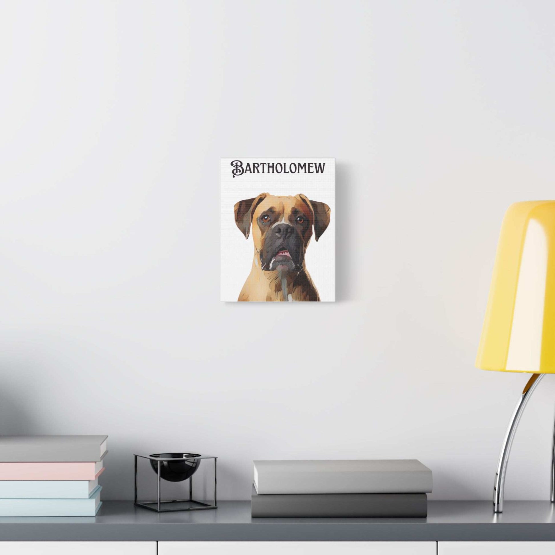 PAW-sonalized White Canvas Print | Upload Photo~Choose size - Purrfect Pet Haven