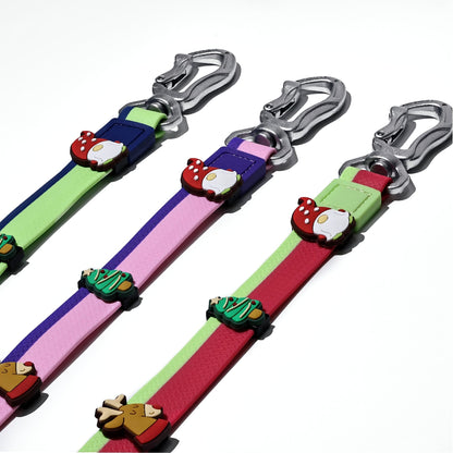 DIY Pet Leash Set - Dual-Color Embossed with 12 Accessories - Purrfect Pet Haven