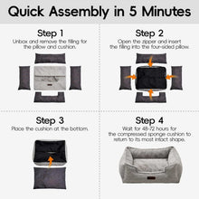 Rectangle Pet Bed - Medium Warming Calming - Purrfect Pet Haven