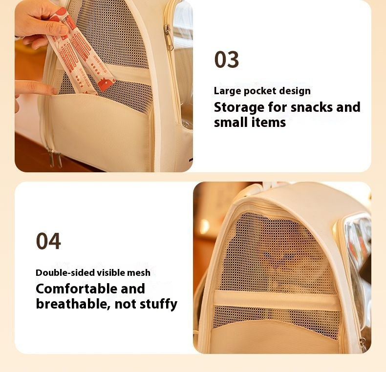 Pet Car Seat Carrier - Folding Table Travel Bag - Purrfect Pet Haven