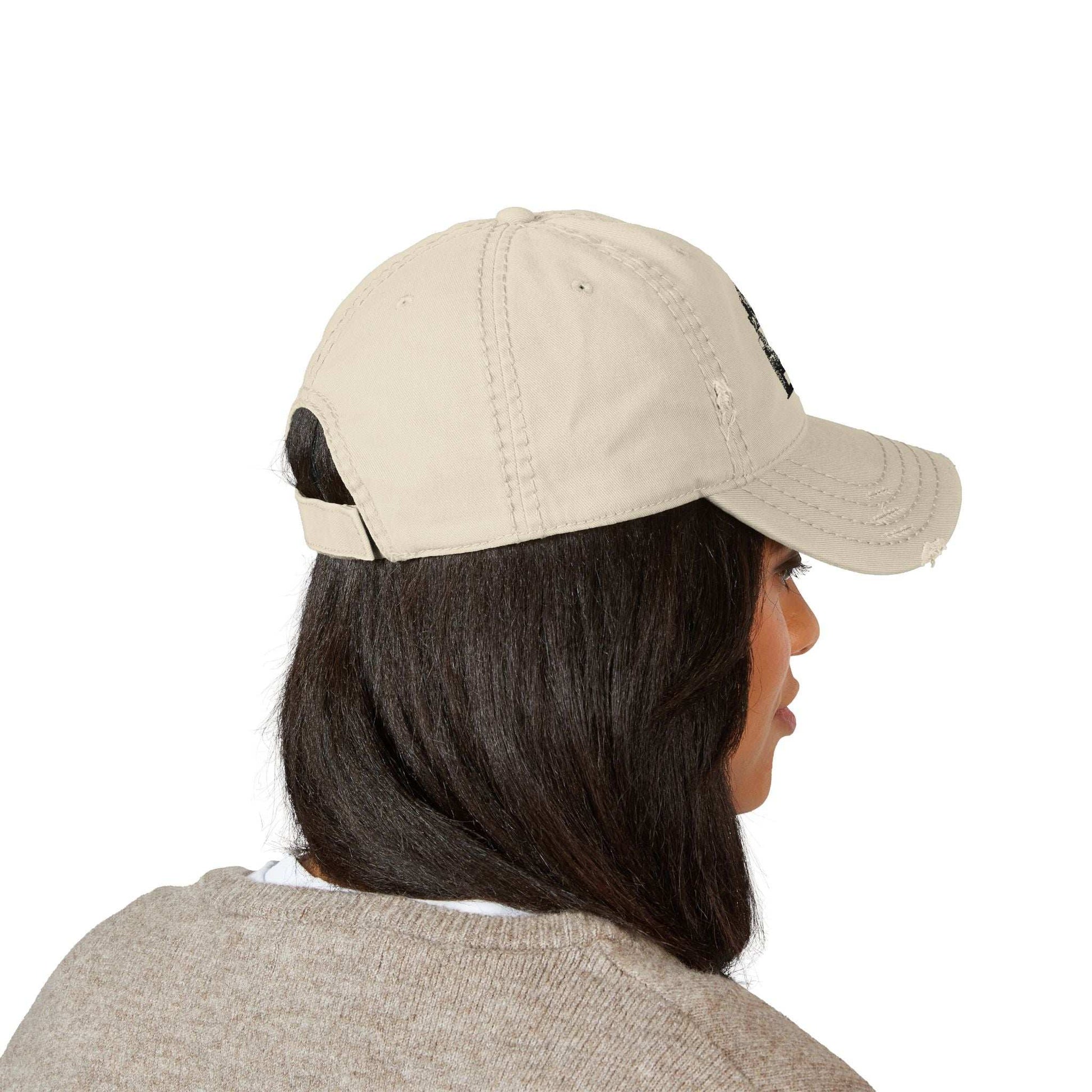 Embroidered Golden Retriever Jeep Hat - Vintage Distressed Cap - Purrfect Pet Haven