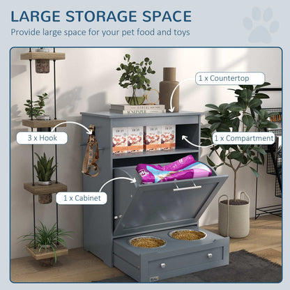 Pet Feeder Stations, Lockers, Dog Food Storage Containers - Purrfect Pet Haven